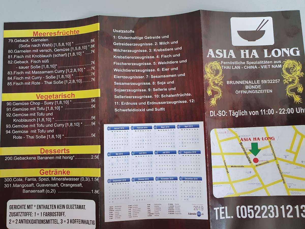 Menu China Imbiß Asia Halong-7